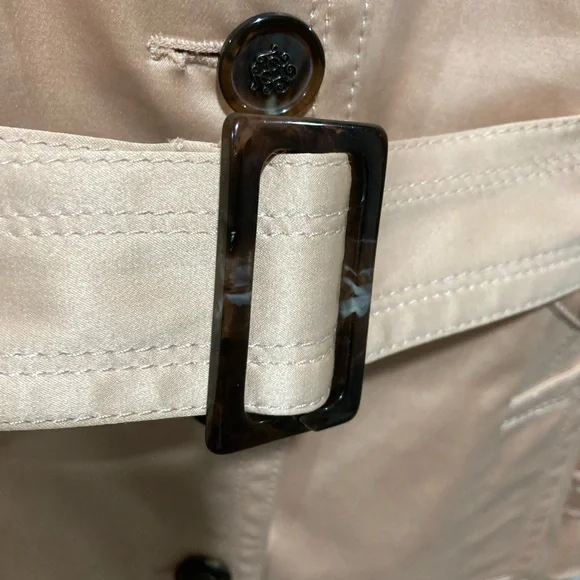 Classic Beige Trench Coat- Jessica Simpson - Picture 4 of 15